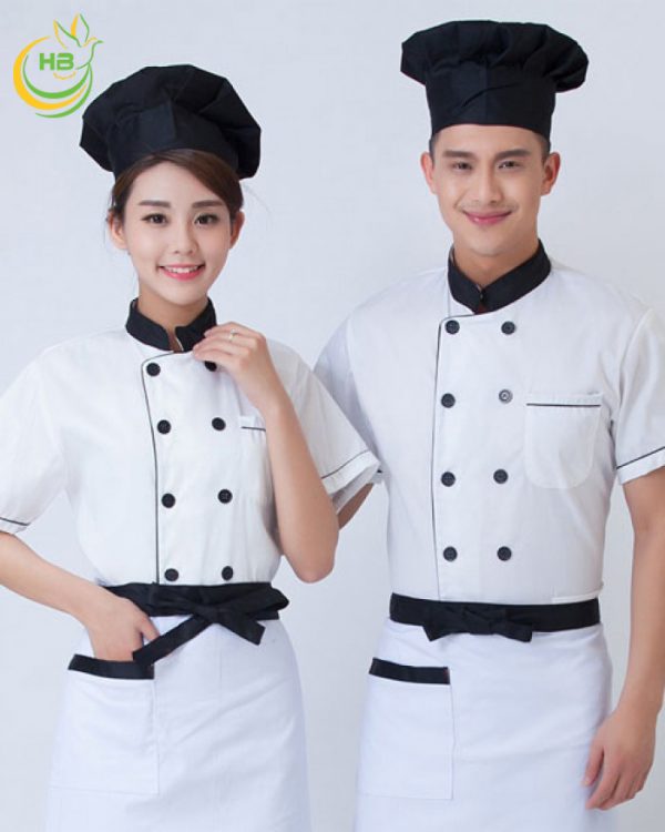 May đồng phục đầu bếp nhà hàng
