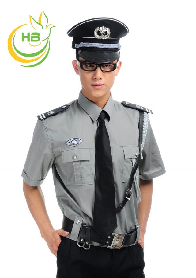 may đồng phục bảo vệ tay ngắn